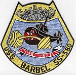USS Barbel SS 580 - Barbells
