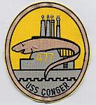 USS Conger SS 477 - Sub Conning Tower with fish
