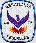 USS Atlanta SSN 712 - Crest
