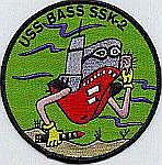 USS Bass SSK 2 - Sub Wearing Black Mask