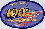 100 Years Submarine Centennial - Blue Background