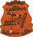 USS Canopus AS 34 - Crest