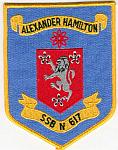 USS Alexander Hamilton SSBN 617 - Crest