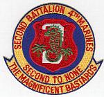 2nd Battalion  4th Marines - 4 inch - 2nd to none - The Magn Bastards