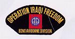 82nd Airborne Iraqi Freedom Ball Cap