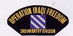 3rd Infantry Division Iraqi Freedom Ball Cap