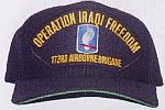 173rd Airborne Brigade Iraqi Freedom Ball Cap