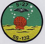 S-27 Boat SS 132 - WWII Lost Boat