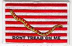 Flag - Dont Tread on Me - Don't Tread On Me - 3.5 inches wide - FE