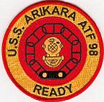 USS Arikara ATF-98 Fleet Tug Boat - Ready - 4 inch FE