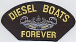 Diesel Boats Forever (DBF) Hat Patch - 5.75 inch EonT