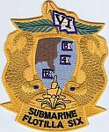 Submarine Flotilla Six, Subron 4,6,12, 5 in FE