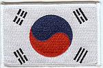 South Korea Flag 3.5 x2.25 inch Fe