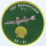 USS Barracuda F-1, SS-21