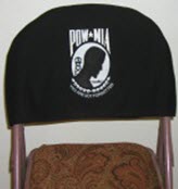 Chair Cover - POW MIA - embroidered