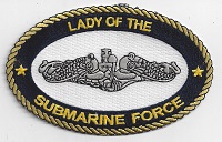 Lady of the Submarine Force - Silver Dolphins