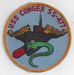 USS Conger SS-477 eel and Sub