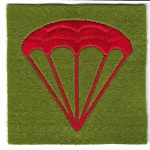 WWII USMC Para / Parachute Sleeve patch exact reproduction