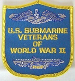 US Submarine Veterans WWII Shield