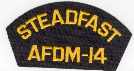 USS Steadfast AFDM-14 - Hat Patch