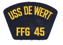 USS De Wert FFG-45 - Hat Patch