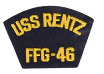 USS Rentz FFG-46 - Hat Patch