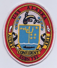 USS Alaska  SSBN 732 - Crest