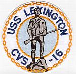 USS Lexington CVS 16 - Crest