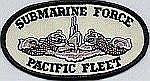 Submarine Force Pacific  Fleet (SubPac) - Oval with Dolphins