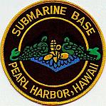 Naval Submarine Base Pearl Harbor - 5 Black with dolphins - sharp