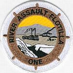 River Assault Flotilla One - Ship's wheel/center ship