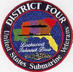 District 4 Lockwood Internet Base USSVI (vintage patch