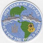 USS Atakapa ATF-149 We Tow the World Over - 4.5 inch FE