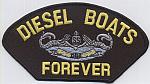 Diesel Boats Forever (DBF) Hat Patch - 5.75 inch EonT