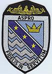 USS Aspro SSN 648 Shield 6 inch