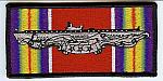 WWII Service Medal with Combat Patrol Pin