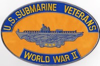 US Submarine Veteran World War II Large Logo
