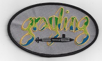 USS Grayling SSN 646 - gray bkgnd oval