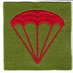 WWII USMC Para / Parachute Sleeve patch exact reproduction