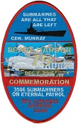 Pearl Harbor 75th Commemoration 3506 Submariners on Eternal Patrol