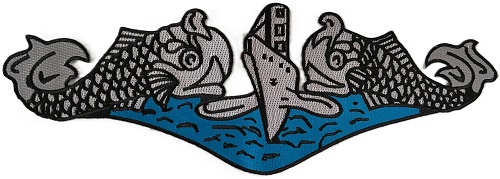 Silver dolphins Patch