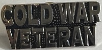 Cold War Veteran Pin