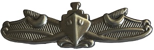 US Navy Surface Warfare Pin Pewter
