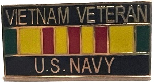 Vietnam Veteran US Navy pin