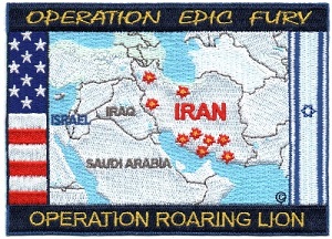 Operation Epic Fury - Operation Roaring Lion. Joint Operation with US and Israel against Iran.