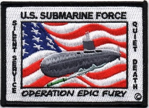Operation Epic Fury US Submarine Silent Service  'QUIET DEATH'