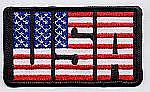 USA Flag Black