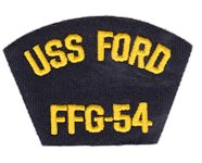 USS Ford FFG-54 - Hat Patch